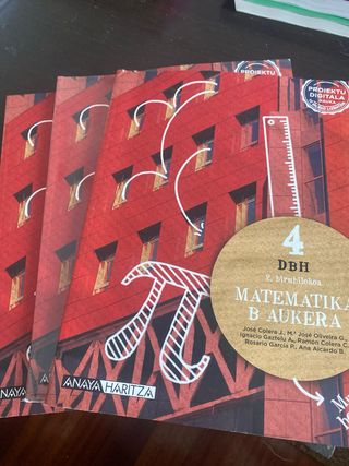 Libros 4° ESO/DBH