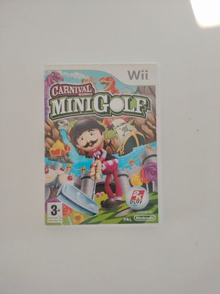 Juego Wii Carnival Games mini golf