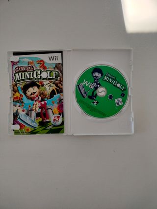 Juego Wii Carnival Games mini golf