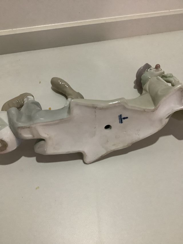 Pagliaccio in porcellana Lladro