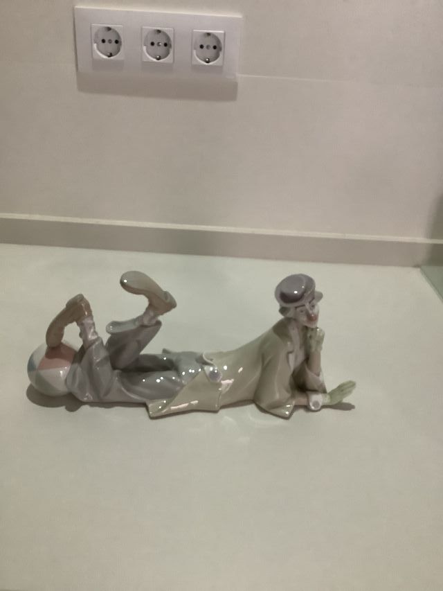 Pagliaccio in porcellana Lladro