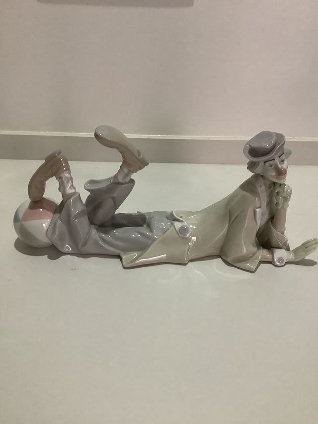 Pagliaccio in porcellana Lladro