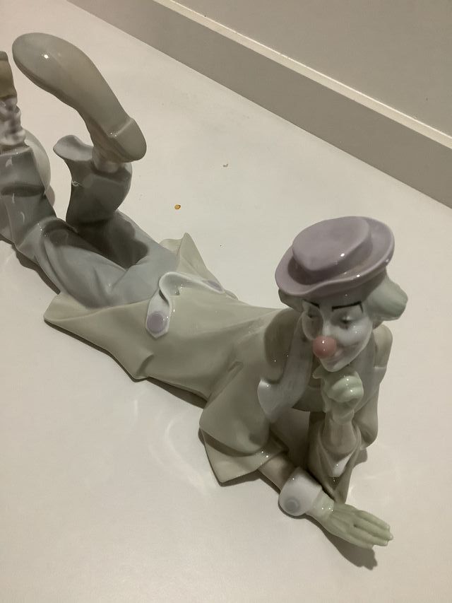 Pagliaccio in porcellana Lladro