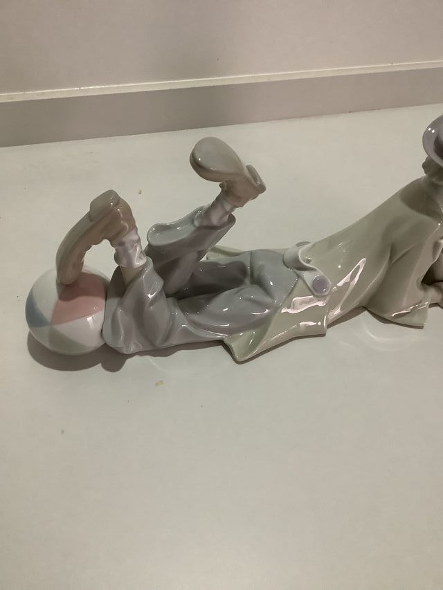 Pagliaccio in porcellana Lladro