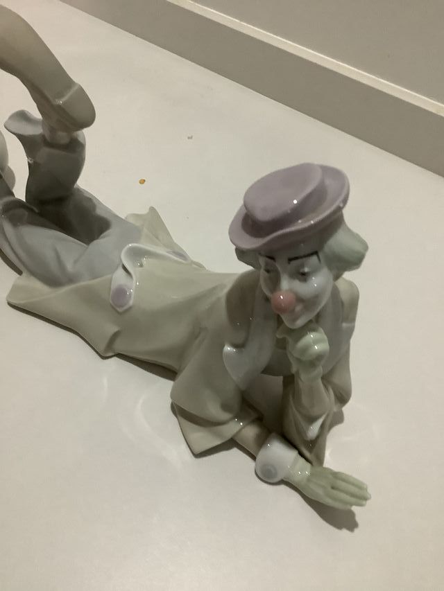 Pagliaccio in porcellana Lladro