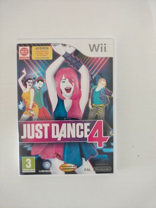 Juego Wii Just dance 4