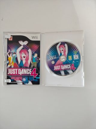 Juego Wii Just dance 4