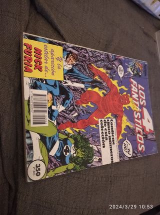 LOS 4 FANTASTICOS. RETAPADO. NUMEROS 61 A 65