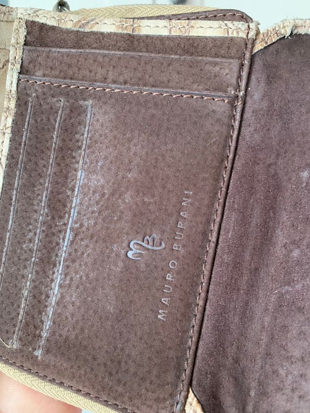 Portafoglio vintage Mauro Burani