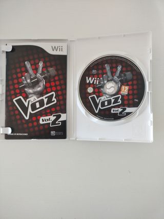 Juego Wii La Voz volumen 2