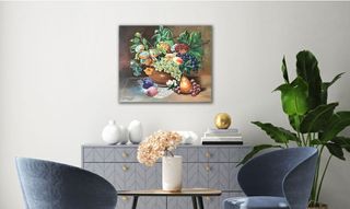 Cuadro pintura al óleo de Bodegón “