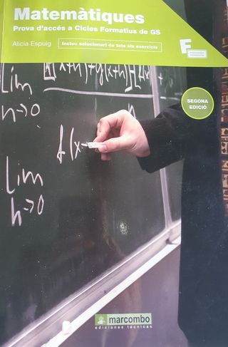Libros prueba de acceso GFGS, + 25/45