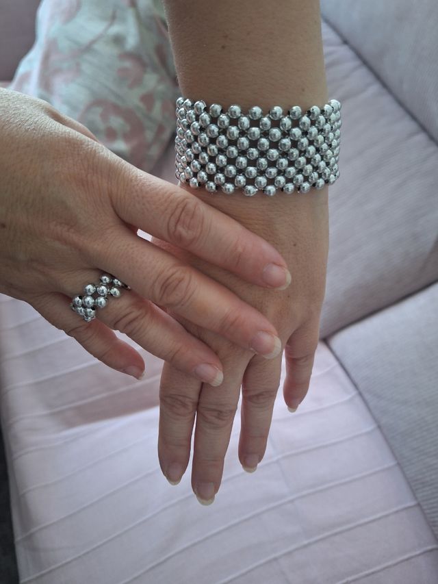 Conjunto pulsera y anillo