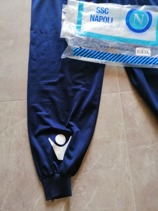 Pantalone Tuta Napoli macron tg L