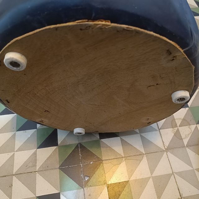 Taburete, otomana años 60. España