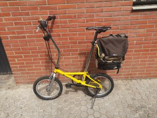 Bicicleta plegable exclusiva 