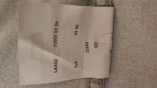 Cazadoras vaqueras Levis M y L