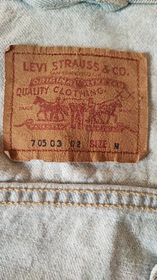Cazadoras vaqueras Levis M y L