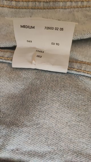 Cazadoras vaqueras Levis M y L