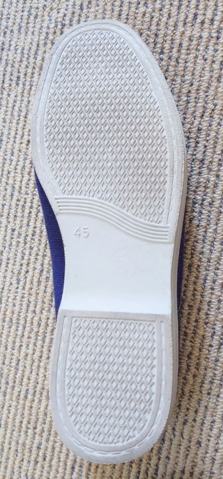 ALPARGATAS AZULES 45