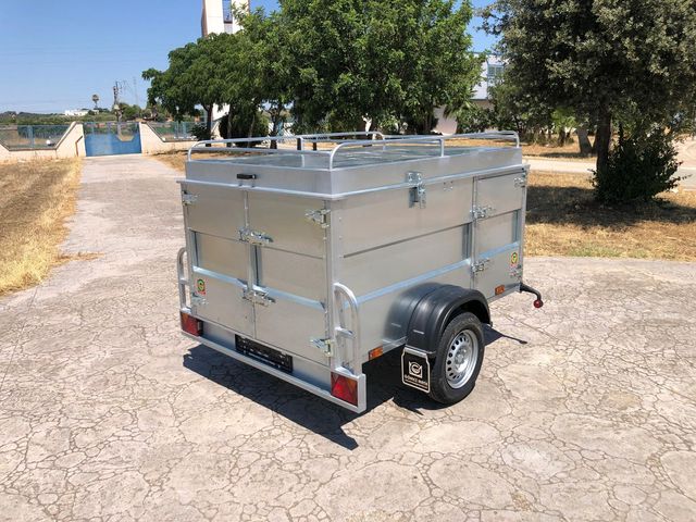 REMOLQUE CAJA CERRADA GALVANIZADO
