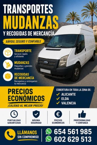 Portes y mudanzas