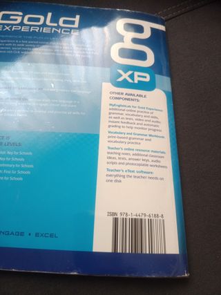 Libros inglés GOLD Experience