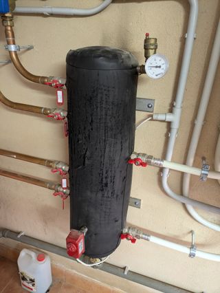 vaso expansion agua caliente