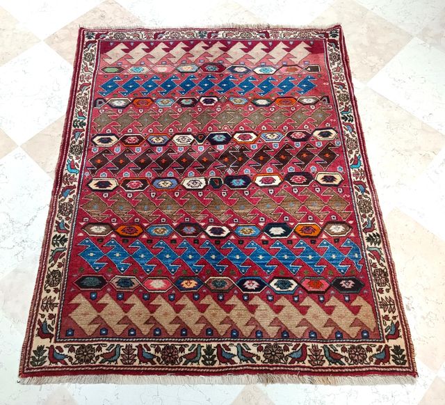 Kashkai 146x120 - Tappeto persiano