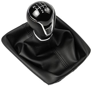 Pomo palanca cambios Seat Leon III 6 vel. negro