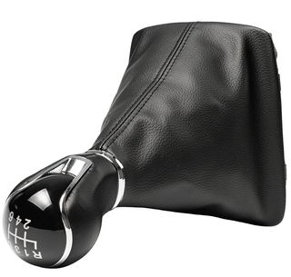 Pomo palanca cambios Seat Leon III 6 vel. negro