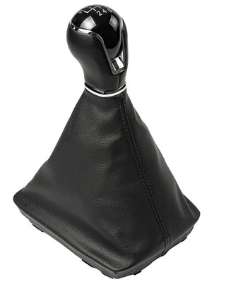 Pomo palanca cambios Seat Leon III 6 vel. negro