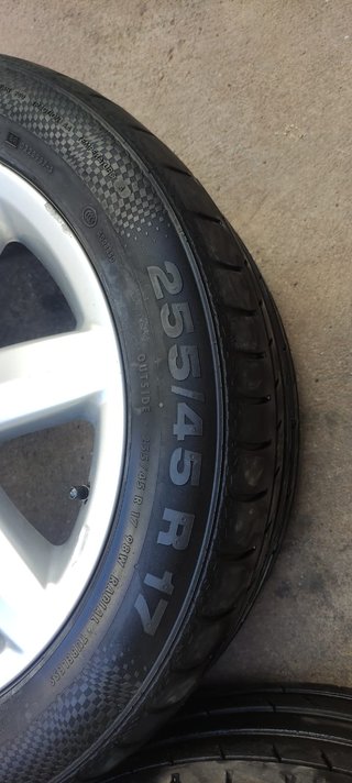 4 Llantas Mercedes Benz SLK 255/45 R17