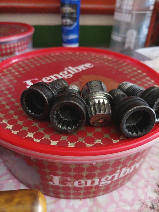 Tornillo antirrobo coce