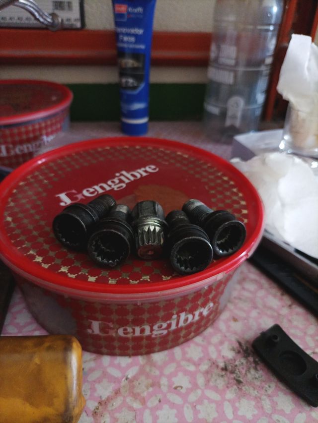 Tornillo antirrobo coce