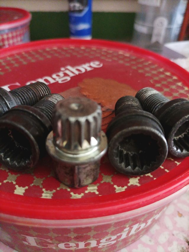 Tornillo antirrobo coce