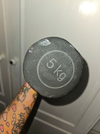 UNA MANCUERNA Reebok 5 kilos