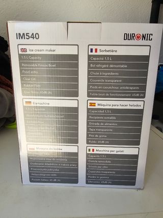 HELADERA DURONIC solo 1 uso