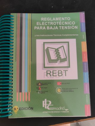 Reglamento Electrotécnico baja tensión