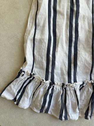 Blusa blanca y azul, H&M