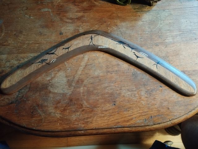 Boomerang in legno