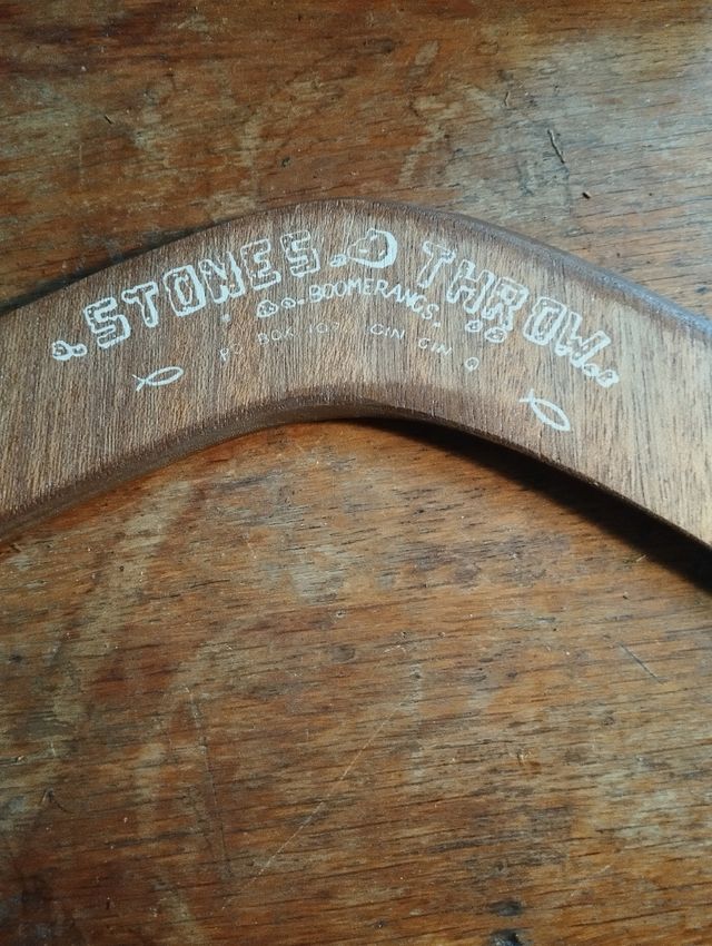 Boomerang in legno