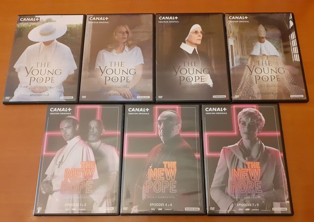 The young pope + The new pope DVD