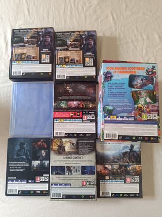 Coverts y extras ps4