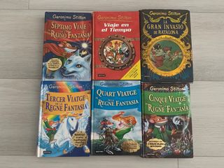 Pack 6 libros de Geronimo Stilton