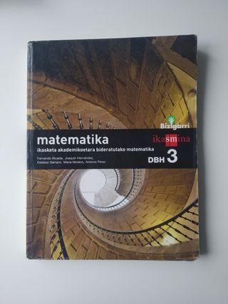Matemática 3°DBH/ESO SM