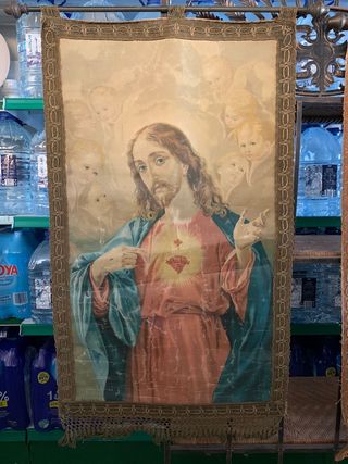 Sagrado Corazón y San Antonio.