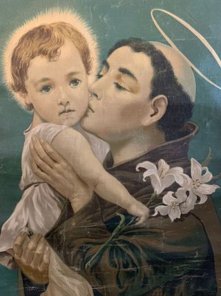 Sagrado Corazón y San Antonio.