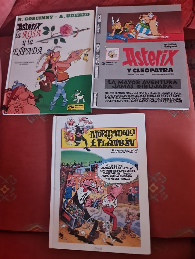 Libros de Cómics Asterix lote