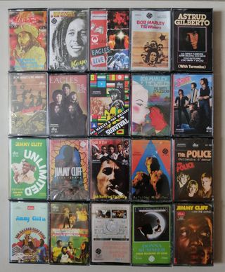Lote 20 K7 Reggae/Rock 